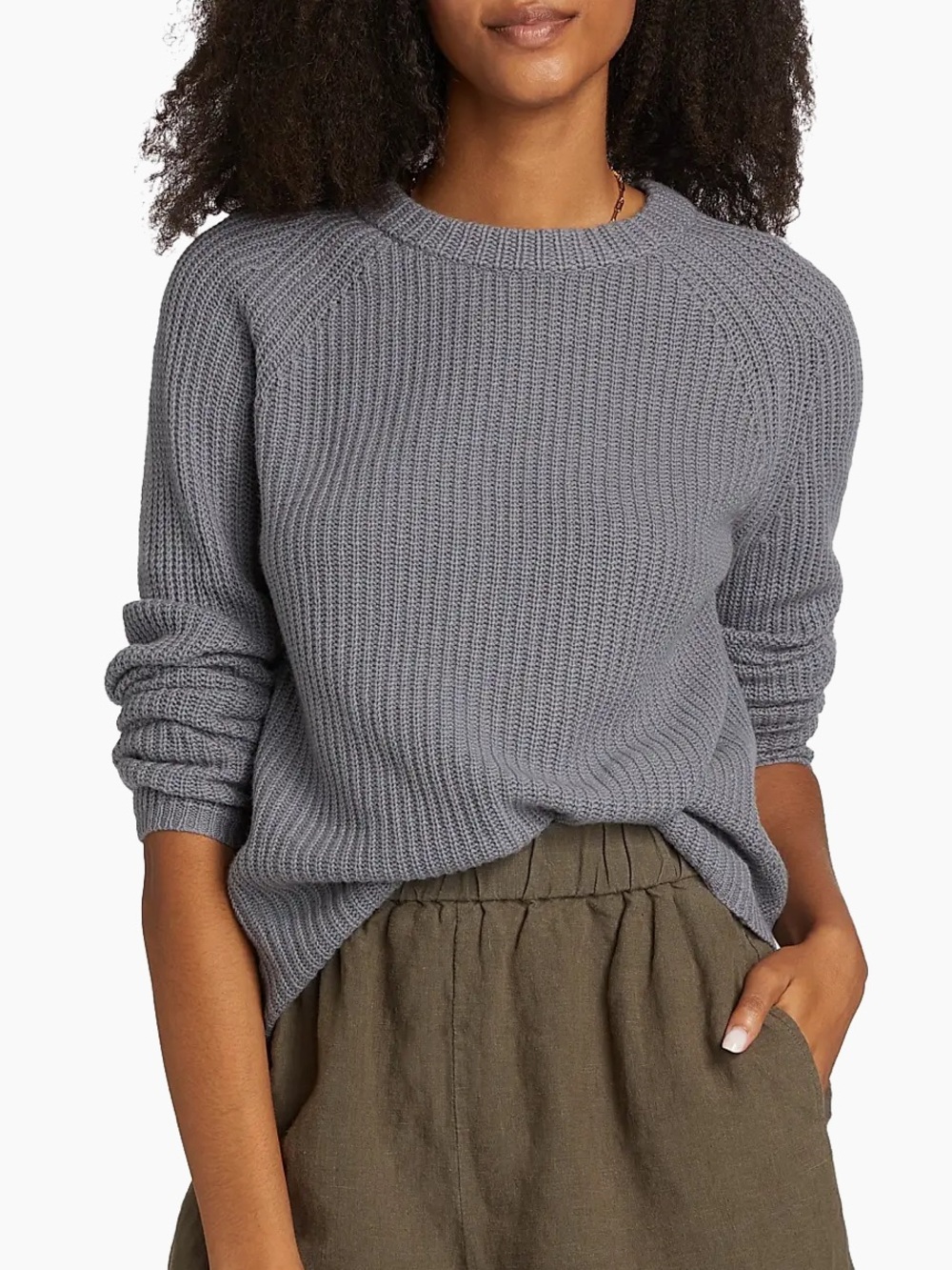 Jenni Kayne ‘Fisherman’ Cashmere Sweater